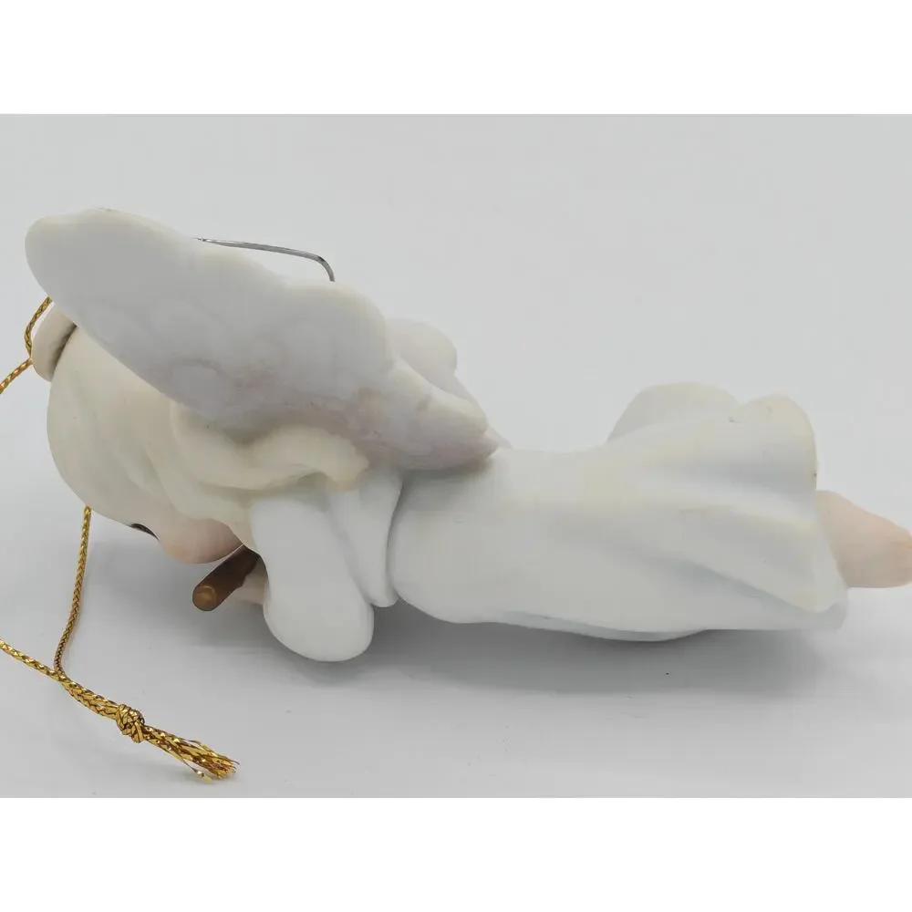 Precious Moments Joy To The World 150320 Enesco 1995 Angel Trumpet Ornament